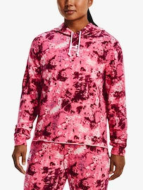 Bluza damska Under Armour Rival Terry Print Hoodie-PNK