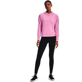 Bluza damska Under Armour Rival Terry Taped Hoodie Planet Pink