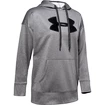 Bluza damska Under Armour  Synthetic Fleece Chenille Logo PO Hooodie grey