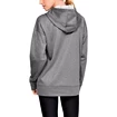 Bluza damska Under Armour  Synthetic Fleece Chenille Logo PO Hooodie grey