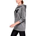 Bluza damska Under Armour  Synthetic Fleece Chenille Logo PO Hooodie grey