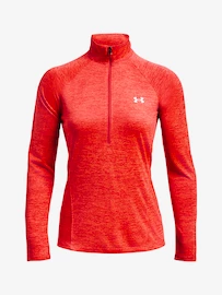 Bluza damska Under Armour Tech 1/2 Zip - Twist-RED