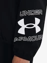 Bluza damska Under Armour  Woven Storm Graphic Crew-BLK