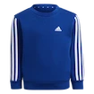 Bluza dziecięca adidas  Essentials 3-Stripes Crew Neck Royal Blue 104 cm