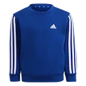 Bluza dziecięca adidas  Essentials 3-Stripes Crew Neck Royal Blue 104 cm