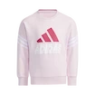 Bluza dziecięca adidas  Graphic Crew Neck Clear Pink 122 cm