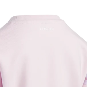 Bluza dziecięca adidas  Graphic Crew Neck Clear Pink