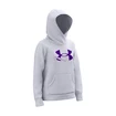 Bluza dziewczęca Under Armour  Rival Fleece Logo Hoodie-GRY