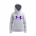 Bluza dziewczęca Under Armour  Rival Fleece Logo Hoodie-GRY