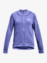 Bluza dziewczęca Under Armour  Rival Fleece LU FZ Hoodie-BLU