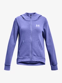 Bluza dziewczęca Under Armour  Rival Fleece LU FZ Hoodie-BLU