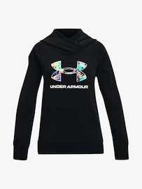 Bluza dziewczęca Under Armour Rival Logo Hoodie-BLK