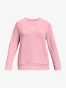 Bluza dziewczęca Under Armour  Rival Terry Crew -PNK