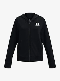 Bluza dziewczęca Under Armour Rival Terry FZ Hoodie-BLK