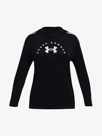 Bluza dziewczęca Under Armour Tech Graphic LS Hoodie-BLK