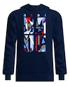 Bluza męska BIDI BADU  New York 2024 Logo Chill Hoody Dark Blue/Red