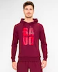 Bluza męska BIDI BADU  Protected Leafs Chill Hoody Bordeaux L