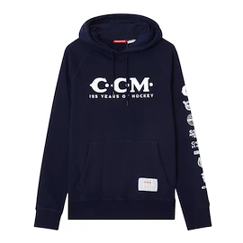 Bluza męska CCM 125 Anniversary Hoodie Navy