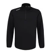 Bluza męska CCM  LOCKER ROOM FLEECE 1/4 ZIP Black