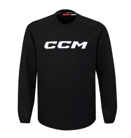 Bluza męska CCM LOCKER ROOM Sweather black, Senior