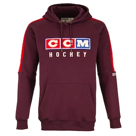 Bluza męska CCM Vintage Fall Hoodie Acai