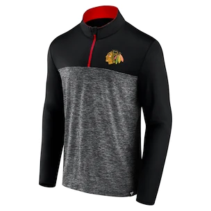 Bluza męska Fanatics Iconic Defender 1/4 Zip Mens Iconic Defender 1/4 Zip Chicago Blackhawks L