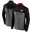 Bluza męska Fanatics Iconic Defender 1/4 Zip Mens Iconic Defender 1/4 Zip Chicago Blackhawks L