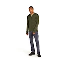 Bluza męska Icebreaker Merino 260 Quantum IV LS Zip Hoodie Loden