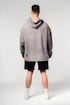 Bluza męska Nebbia  Washed-off Oversized Pullover Hoodie NO BS Light Grey