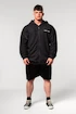 Bluza męska Nebbia  Washed-off Zip Up Hoodie GYM BRO Black