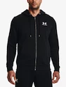 Bluza męska Under Armour  Essential Fleece FZ Hood-BLK