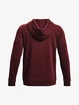 Bluza męska Under Armour  Essential Fleece FZ Hood-RED