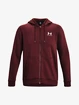 Bluza męska Under Armour  Essential Fleece FZ Hood-RED