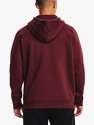 Bluza męska Under Armour  Essential Fleece FZ Hood-RED