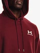 Bluza męska Under Armour  Essential Fleece Hoodie-RED