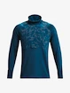 Bluza męska Under Armour  OUTRUN THE COLD FUNNEL-BLU