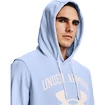 Bluza męska Under Armour  RIVAL TERRY BIG LOGO HD Isotope Blue