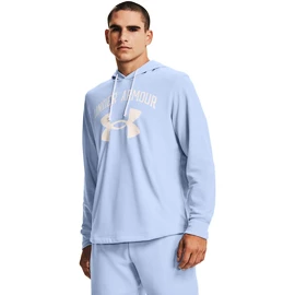 Bluza męska Under Armour RIVAL TERRY BIG LOGO HD Isotope Blue