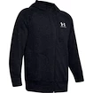 Bluza męska Under Armour  SPECKLED FLEECE FZ HOODIE-BLK