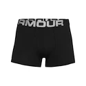 Bokserki męskie Under Armour  Charged Cotton 3" 3 Pack black Dynamic S