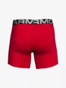 Bokserki męskie Under Armour  Charged Cotton 6in 3 Pack-RED