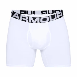 Bokserki męskie Under Armour Charged Cotton 6in 3 Pack-WHT