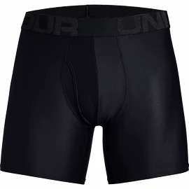 Bokserki męskie Under Armour Tech 6in 2 Pack-BLK