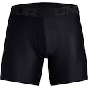 Bokserki męskie Under Armour  Tech 6in 2 Pack-BLK S