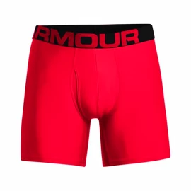 Bokserki męskie Under Armour Tech 6in 2 Pack-RED