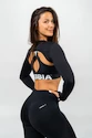 Bolerko damskie Nebbia True Hero Fitness Longsleeve Bolero black