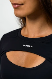 Bolerko damskie Nebbia True Hero Fitness Longsleeve Bolero black