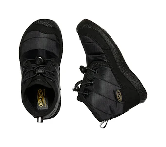 Buty outdoorowe dziecięce Keen Howser II Chukka Wp Black/Black