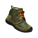 Buty outdoorowe dziecięce Keen Howser II Chukka Wp Capulet Olive/Russet Orange