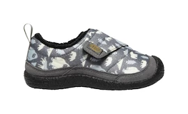 Buty outdoorowe dziecięce Keen Howser Low Wrap Steel Grey/Star White